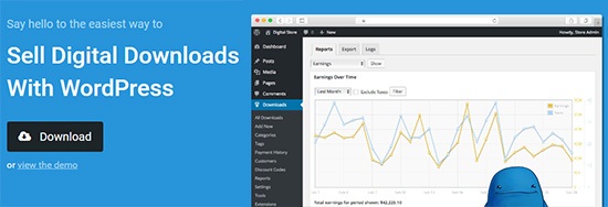 venda produtos digitais com downloads digitais fáceis