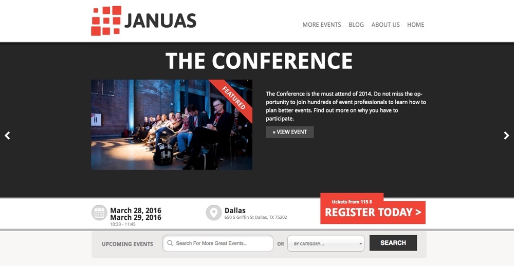 Tema WordPress Januas