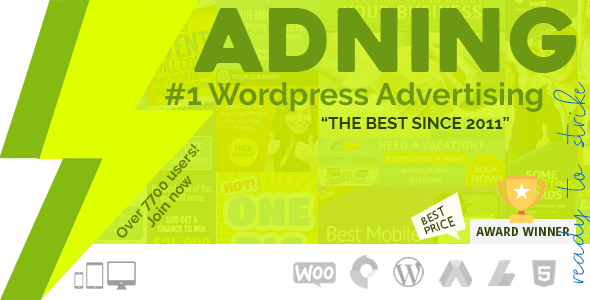 Plugin do WordPress ADNING (WP Pro Advertising System)