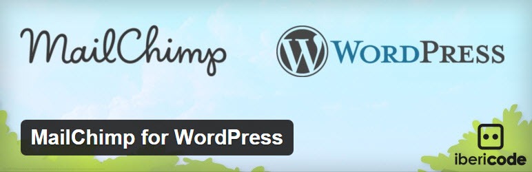 mailchip para plugin wordpress