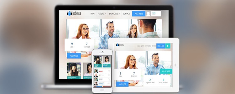Tema WordPress Jobera