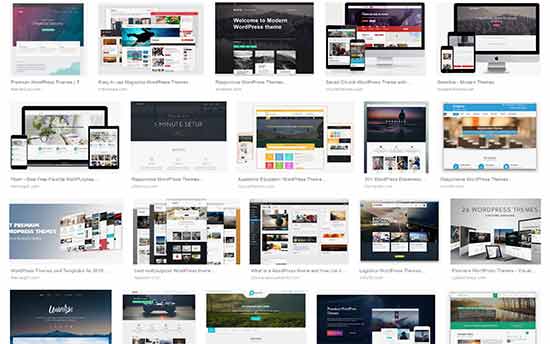 Temas do WordPress