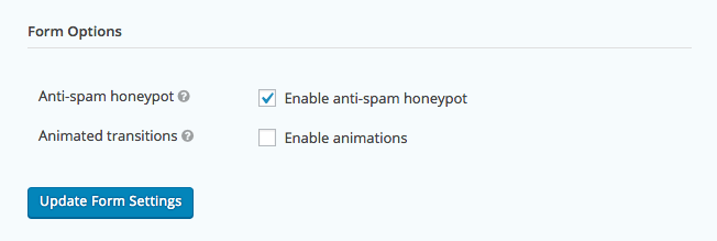 Honeypot antispam Gravity Forms