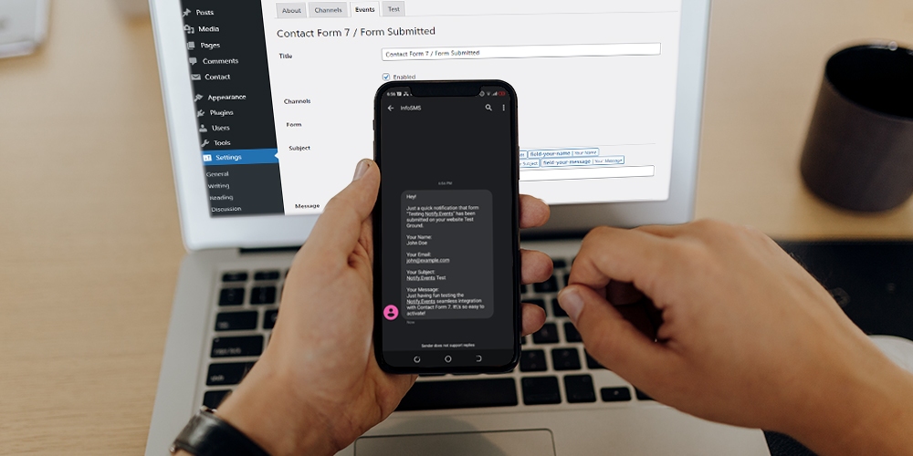 Notify.Events Notificações finais do WordPress