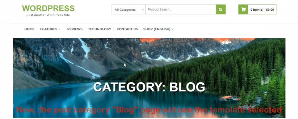 personalizar categorias de postagem para wpbakery