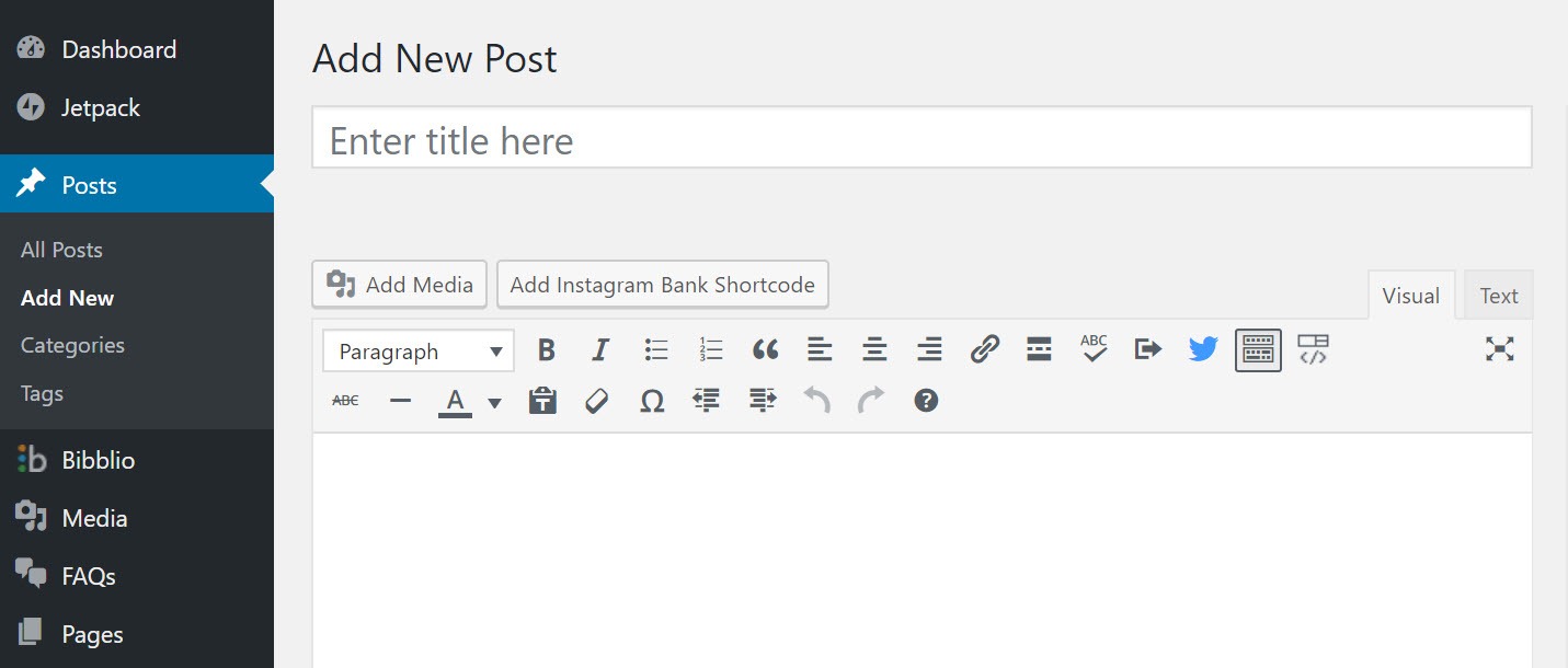 Painel do WordPress