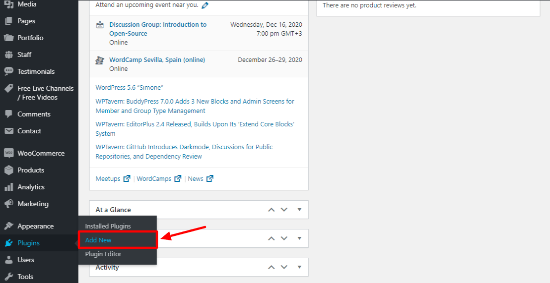 criando um site estático com wordpress