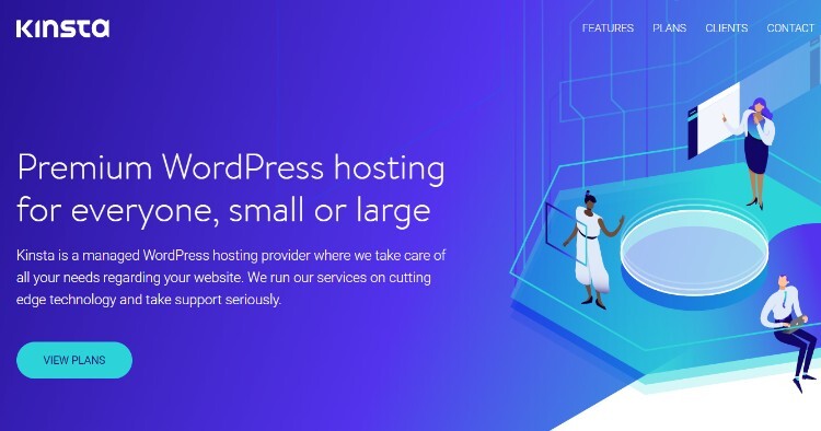 Kinsta: Hospedagem gerenciada em nuvem WordPress