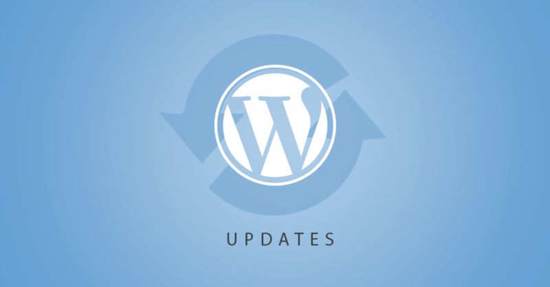 atualizações do wordpress