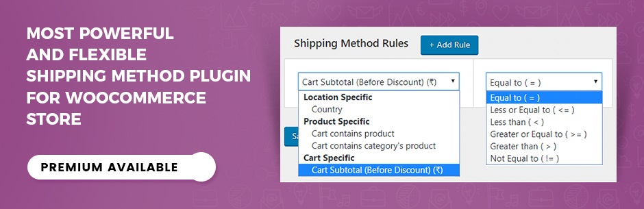 Envio de taxa fixa avançada para WooCommerce