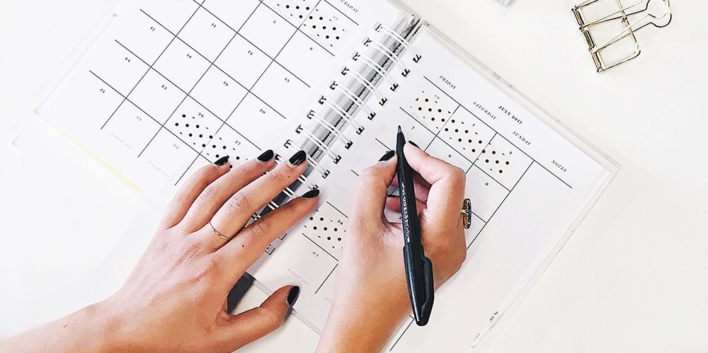 Planejamento de calendário