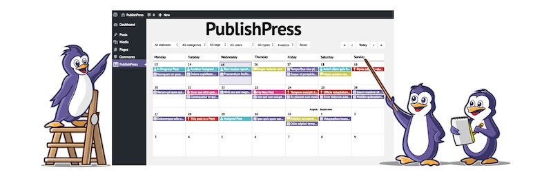 PublishPress: Calendário Editorial
