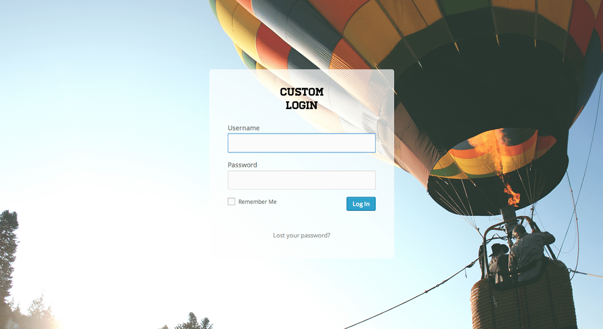 Login do WordPress