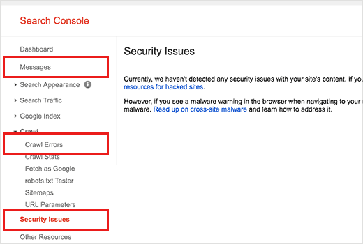 Ferramentas do Google para webmasters