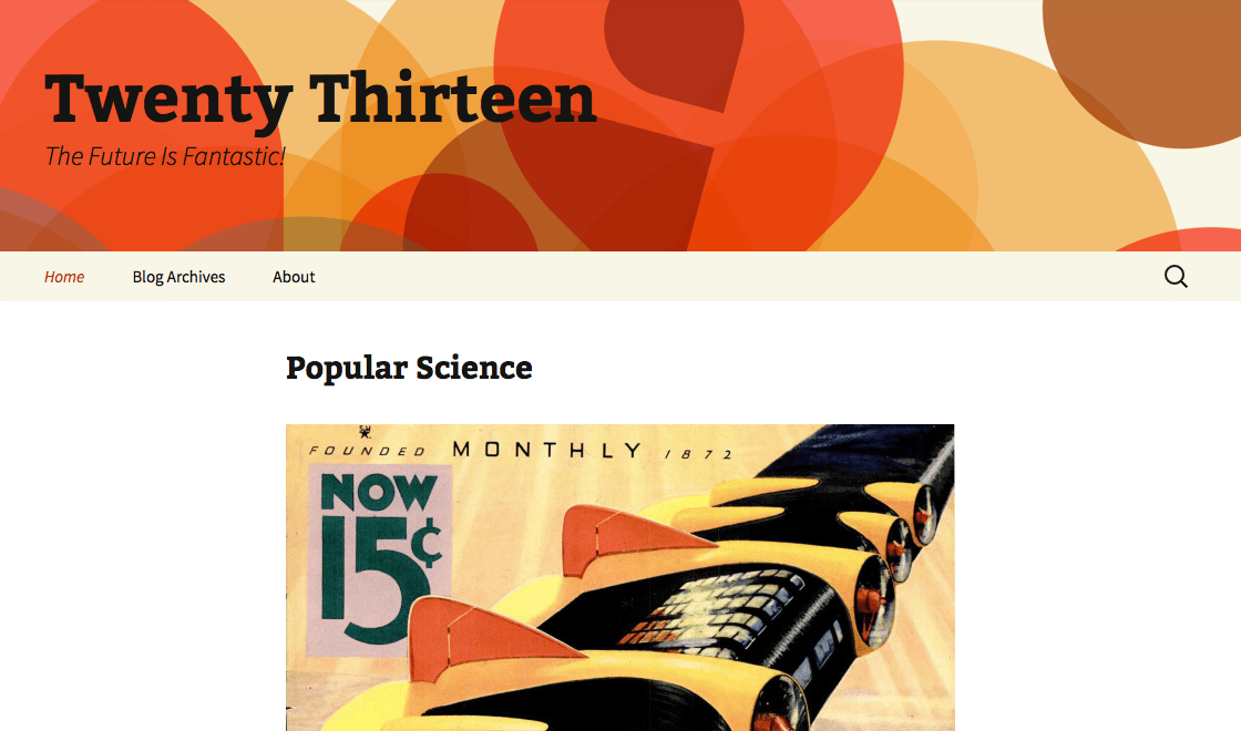 Layouts de sites WordPress: barras laterais