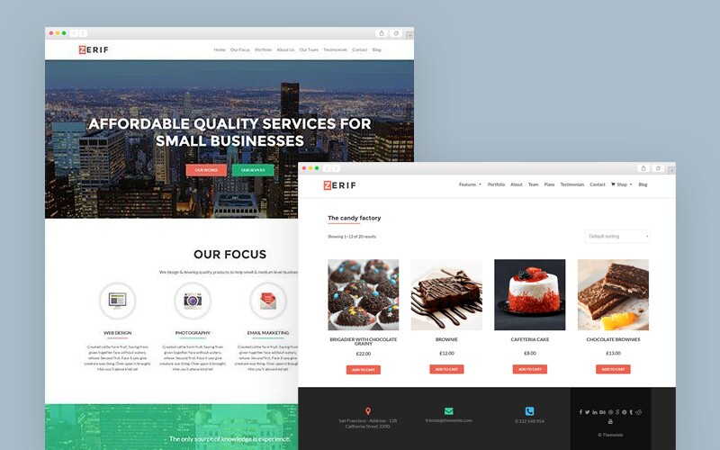 Tema WordPress Zerif Pro
