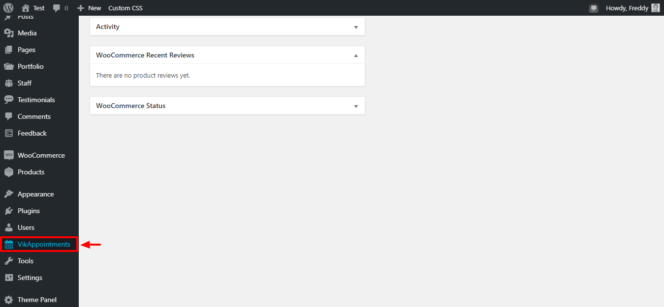 configurando o plugin wordpress vikappointments