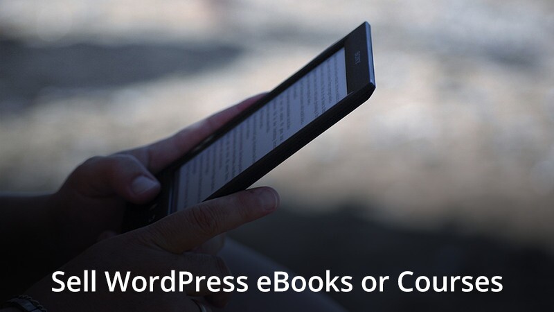 Vender e-books ou cursos do WordPress