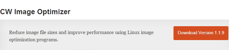 Plugin WordPress de Otimização de Imagem do CW Image Optimizer