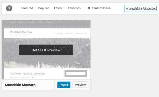 Procurando por um tema filho gratuito do WordPress