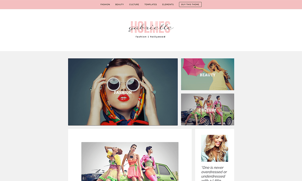 Tema WordPress WP Beleza