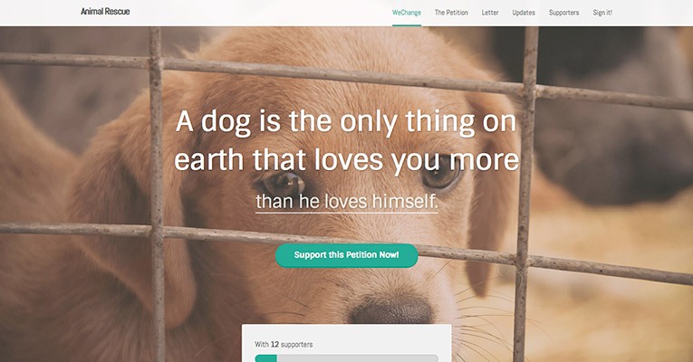 petição-tema-wordpress