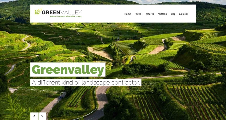 Tema WordPress Vale Verde