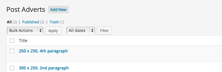Insira o Plugin WordPress Gratuito para Publicar Anúncios