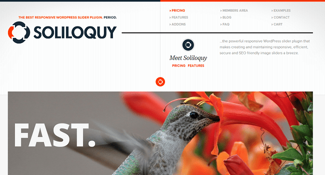 Tema WordPress Solilóquio