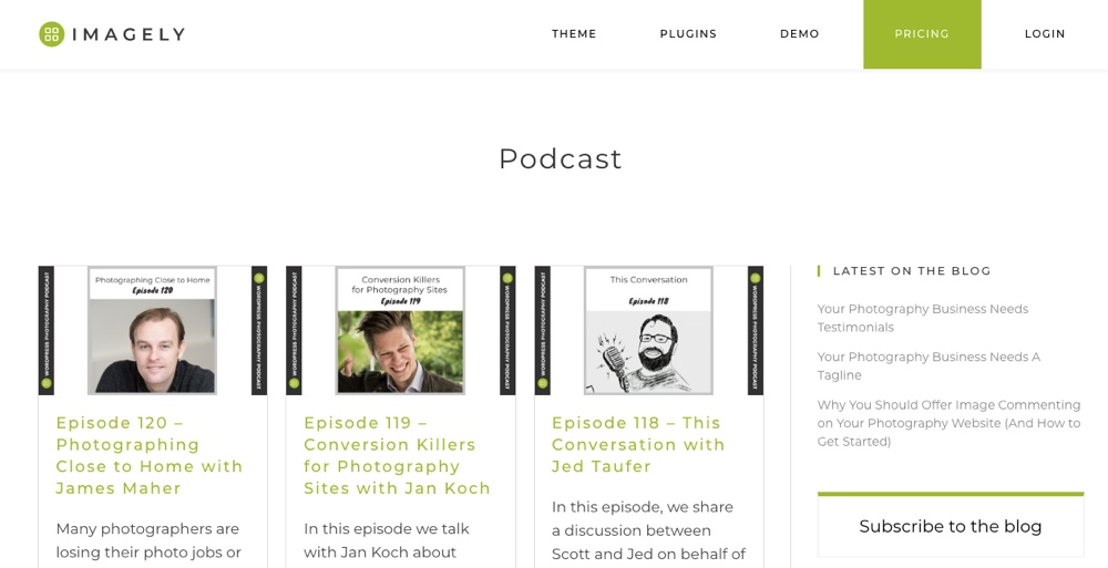 Podcast de imagem