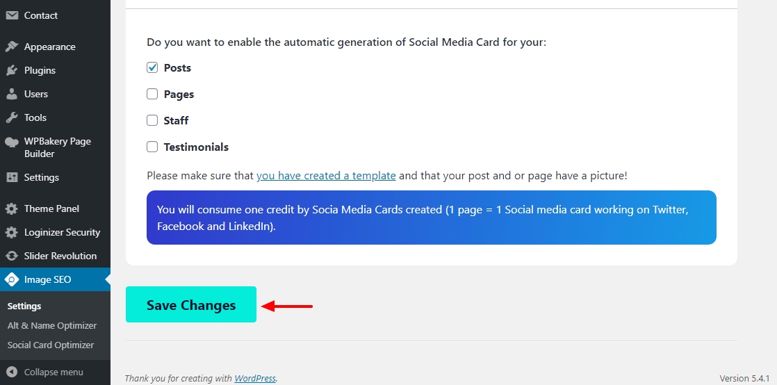 otimizador de imagem seo ativar chave api