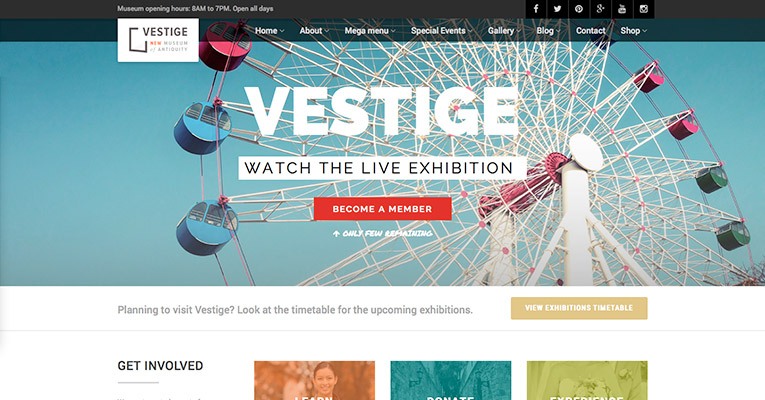 vestígio-museu-wordpress-tema