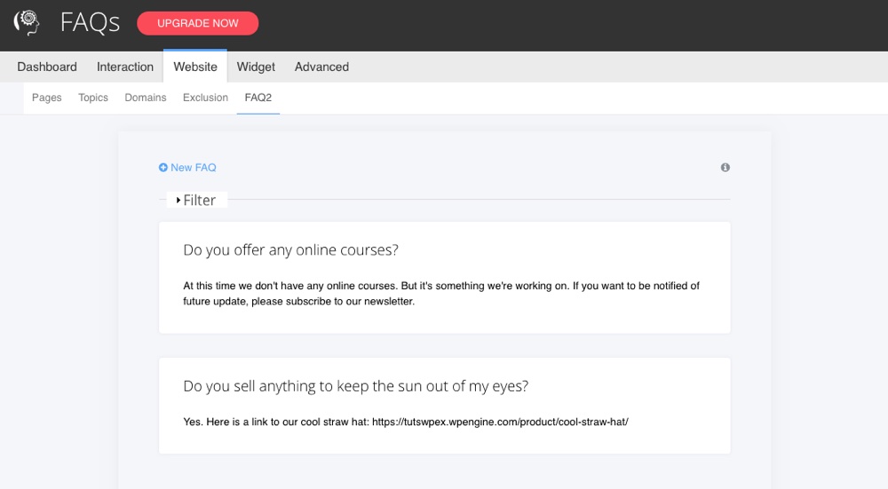 Acobot AI Chatbot: perguntas frequentes personalizadas