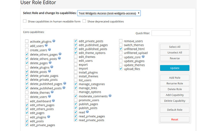 Editor de função do usuário