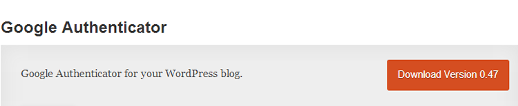 Plugin do WordPress do Autenticador do Google