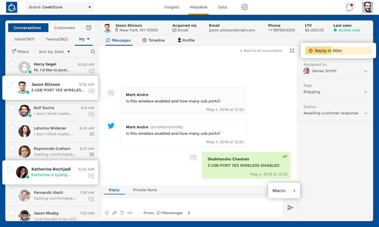 Plugins do WordPress Helpdesk: Ticketing, Helpdesk e CRM Richpanel WooCommerce