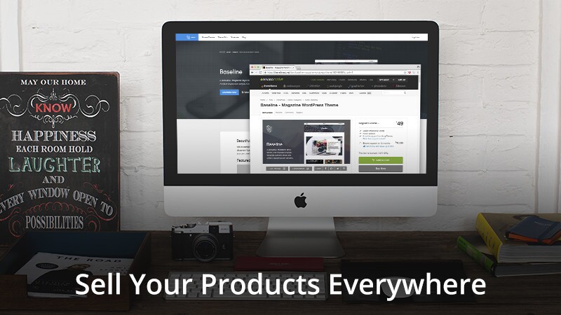 Venda seus produtos WOrdPress em todos os lugares