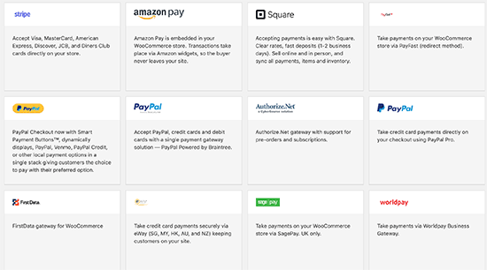 Pagamentos WooCommerce