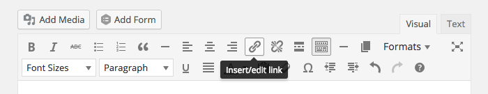 Formatação de links de postagem de blog