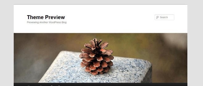 Tema WordPress Twenty Eleven