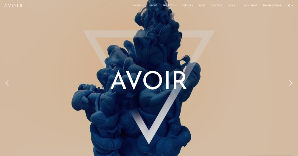 Tema WordPress AVOIR