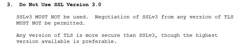 não-use-sslv3