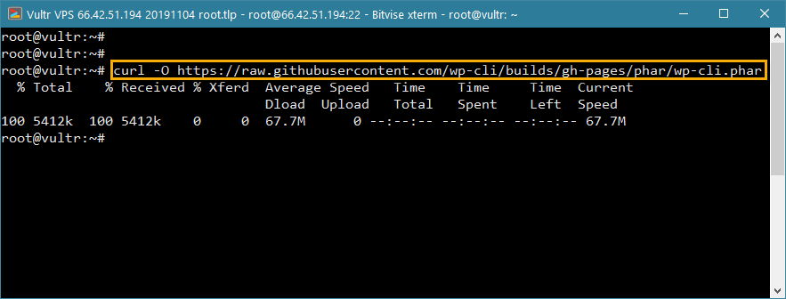instale wp-cli para wordpress em vps ou servidor em nuvem