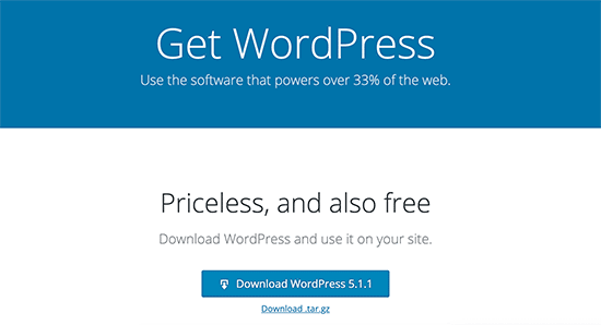 Baixar WordPress