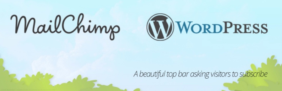 Plugin da barra superior do MailChimp
