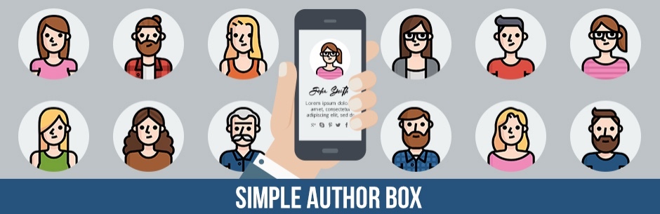 Caixa de autor simples