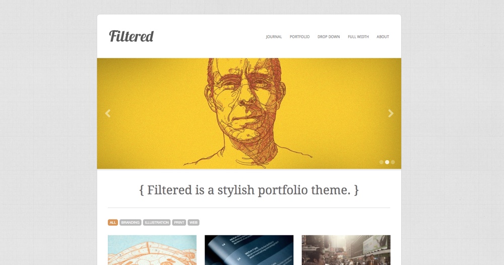 Tema WordPress Filtrado
