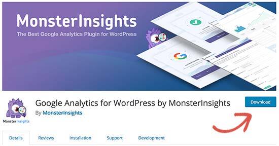 baixando um plugin WordPress gratuito