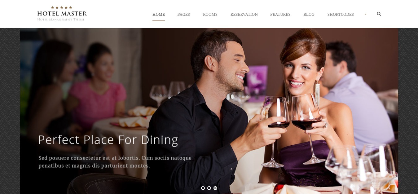 tema wordpress master hotel