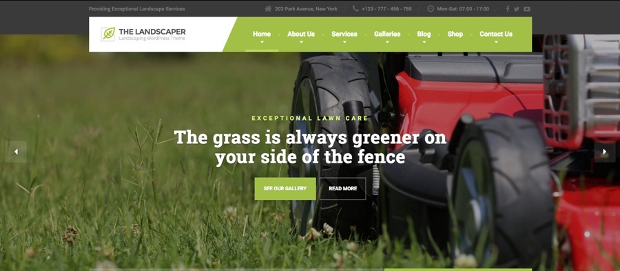 Tema WordPress Paisagista Gramado e Paisagismo